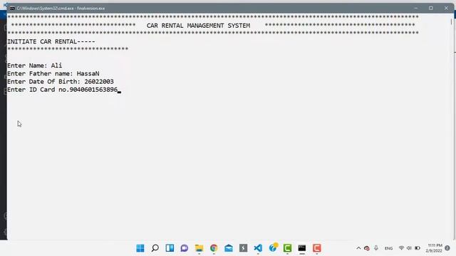 Project Car Rental Management | Afraz Butt | UET Lahore | C++ Business Application Development смотреть онлайн