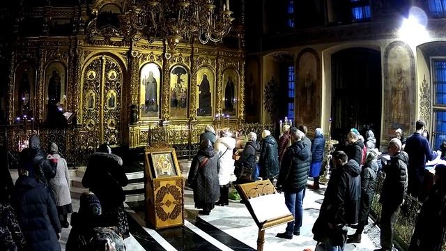 8.3.22 Вт. Канон прп. Андрея Критского. Великое повечерие смотреть онлайн