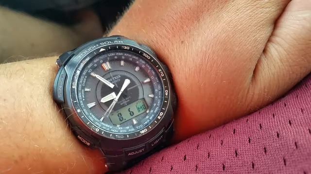 Casio ProTrek PRW5100YT-1 Tough Solar Watch Malfunction смотреть онлайн