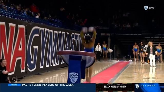 Jordan Chiles Near Perfect Vault UCLA @ Arizona 2023 9.975 смотреть онлайн
