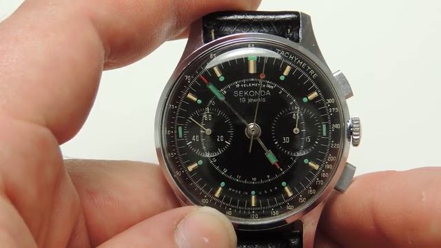 Sekonda Navigator 3017 Chronograph - Circa 1970 смотреть онлайн