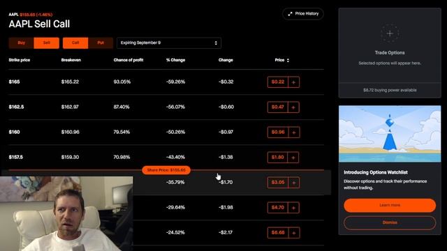 where are the fattest premiums? - ep. 422 - 30k to $1,000,000 on Robinhood смотреть онлайн