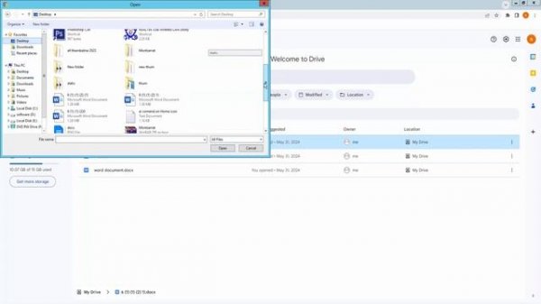 How to convert a Microsoft word document to a google docs