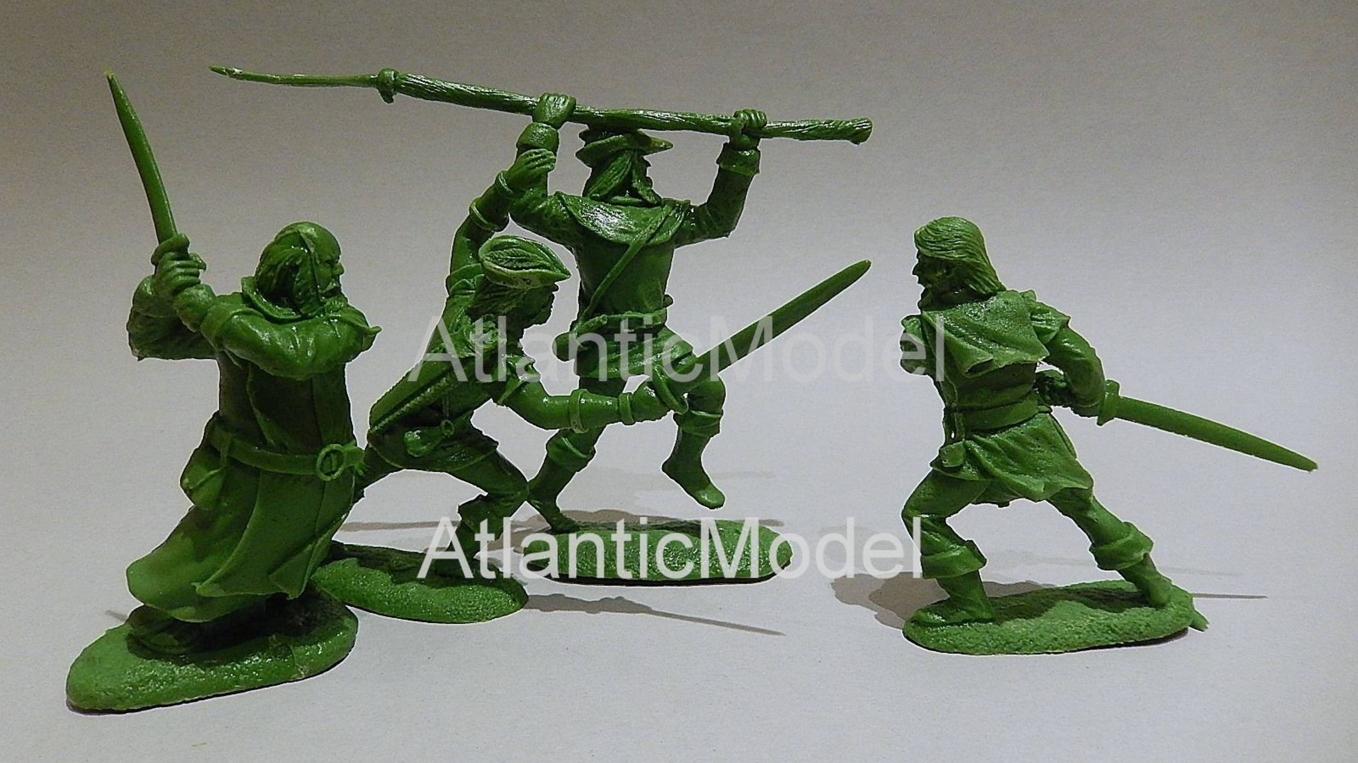 солдатики Barzso LOD Робин Гуд Фигурки персонажей набор 4 фигуры 4 позы смотреть онлайн