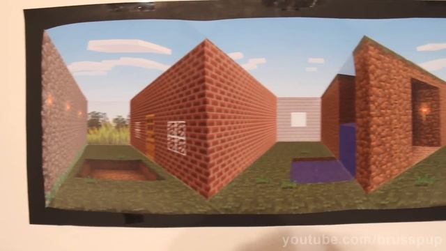 Minecraft Illusion Poster! смотреть онлайн