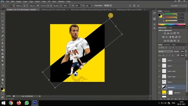 Harry Kane's Poster | Football Poster | Editing In Photoshop | Euro Cup Final | England Vs Italy. смотреть онлайн