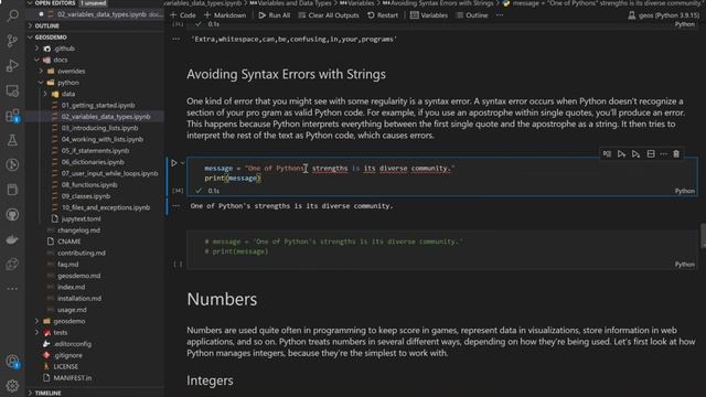 GEOG-510 Week 6 - Python Basics - Data Types, Working with Lists смотреть онлайн