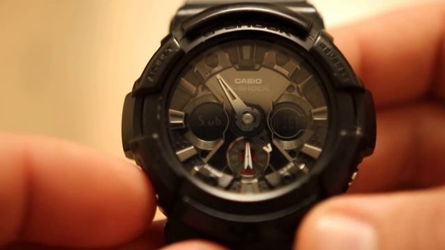 How to sync the analog and digital time on CASIO G-SHOCK 5229 смотреть онлайн