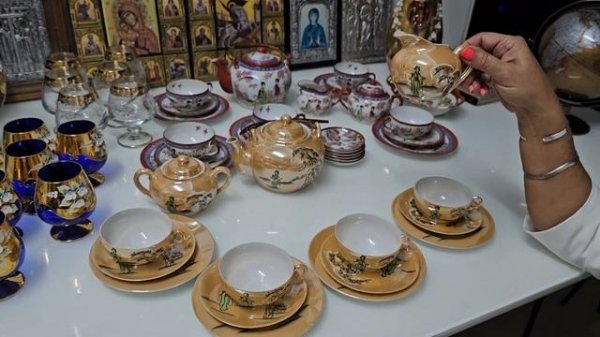 2 - Винтажная посуда, японский сервиз, Japan Service, Vintage-Porzellan