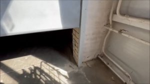 Ремонт огнезащитной шторы МВА, замена направляющих на многослойной противопожарной шторе EI60.