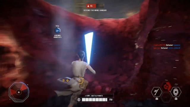 STAR WARS Battlefront 2: Rey Crushes Crait, 51 Killstreak - Galactic Assault смотреть онлайн