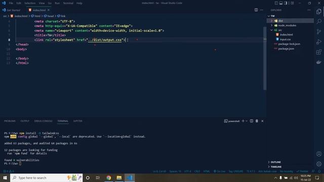 How to Install Tailwind CSS v3.1.6 using CLI - Easy to Setup Tutorial 2023 - 100% working смотреть онлайн