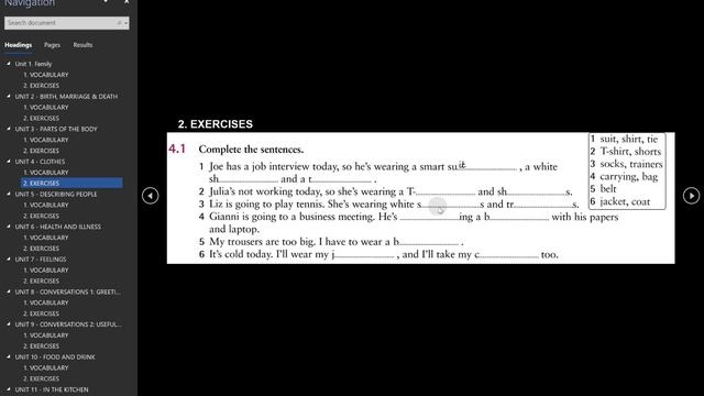 Vocabulary in use - Elementary - Unit 04 смотреть онлайн