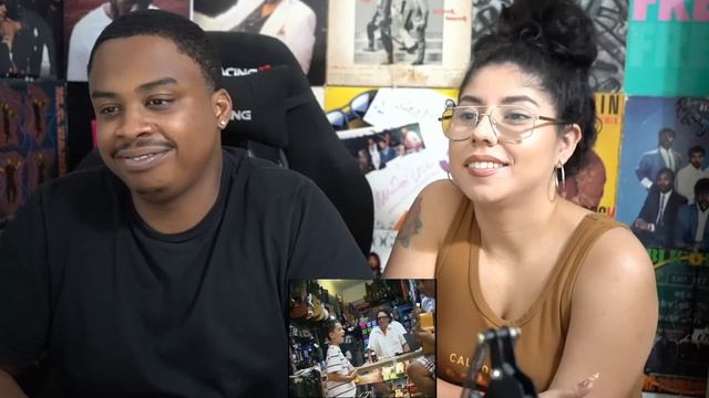 WHITE KID SINGS BLUES IN GUITAR SHOP LIKE IT'S NOBODY'S BUSINESS | REACTION смотреть онлайн