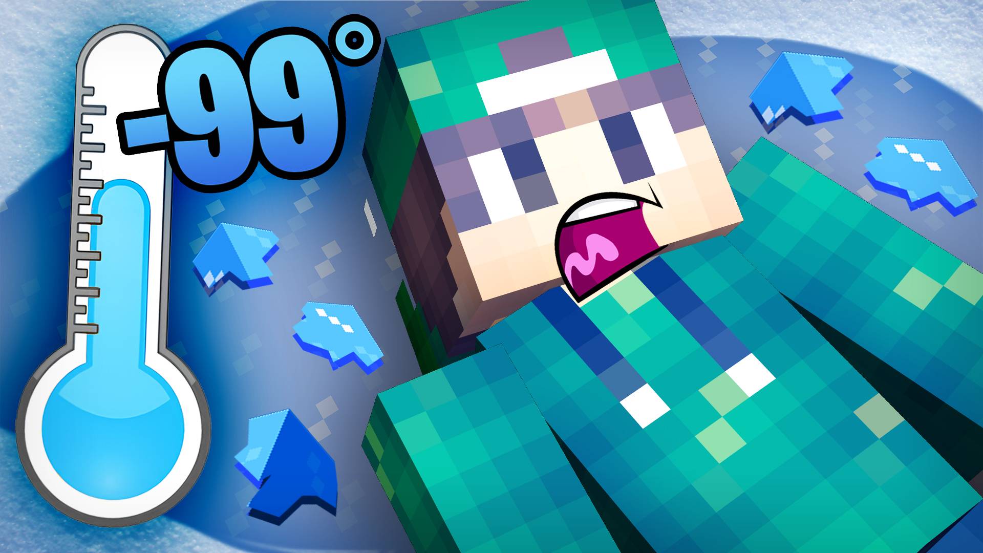 ЭТО САМАЯ ХОЛОДНАЯ ЗИМА В МАЙНКРАФТ | Риколит Minecraft смотреть онлайн