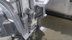 Проверка гидроподъема Yamaha F40