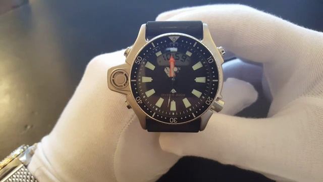 Citizen Promaster Aqualand JP2000-08E "PINGO" смотреть онлайн