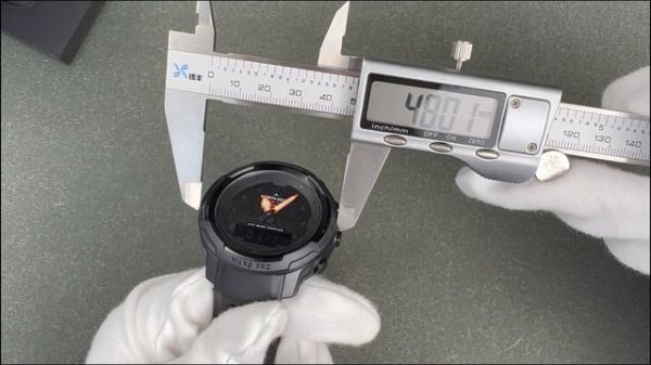 NORTH EDGE MARS PRO WATCH Appearance and packaging display, functional display