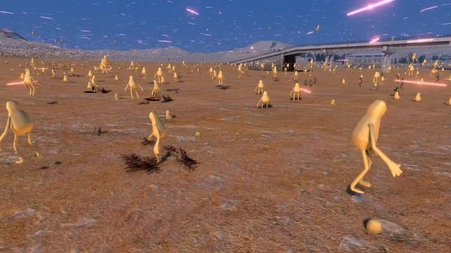 22 000 Flateric Teddys VS 21 000 B1BattleDroids | Ultimate Battle Simulator 2 | UEBS 2 | Uebs 2022 смотреть онлайн