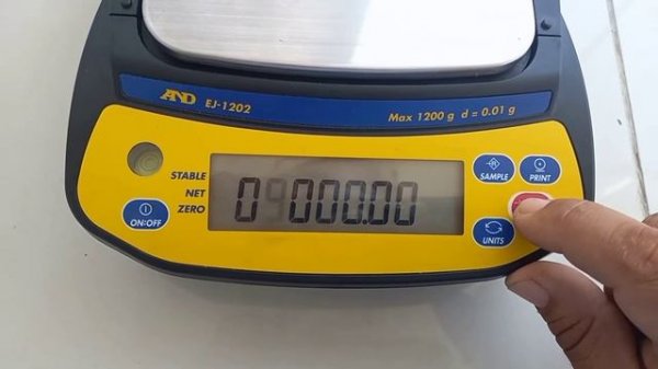 Ajuste de Balanza AND Modelo EJ-1202/ EJ-123/EJ-303/EJ-3002 Weigt scale calibration
