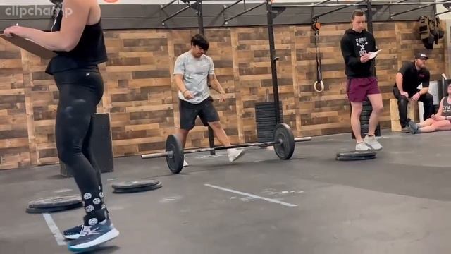 24.3 CrossFit workout. How’d I do?!!! смотреть онлайн