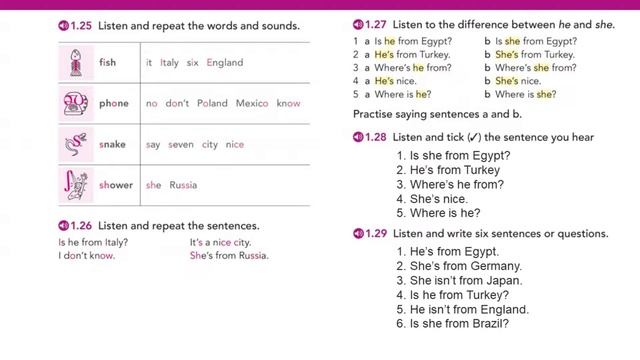 English File 4 edition Beginner Unit 01 смотреть онлайн
