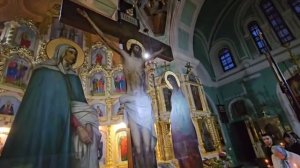 «Искупил ны еси», свящ.В.Зиновьев. Регентует митрополит Кирилл, Андреевский собор, Ставрополь.