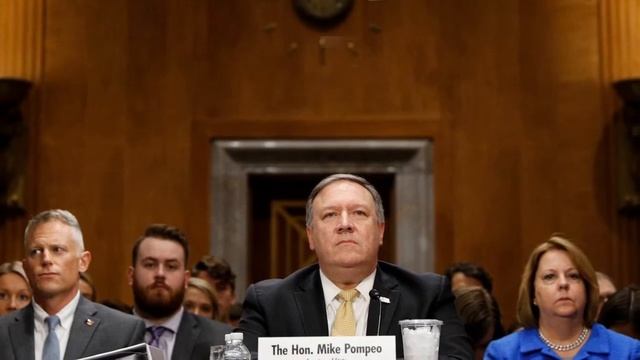 Pompeo Flashes Temper Over Question on Trump Business Interests смотреть онлайн