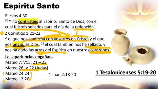 Espiritu Santo 7 ¿Ungido? Sed llenos. смотреть онлайн