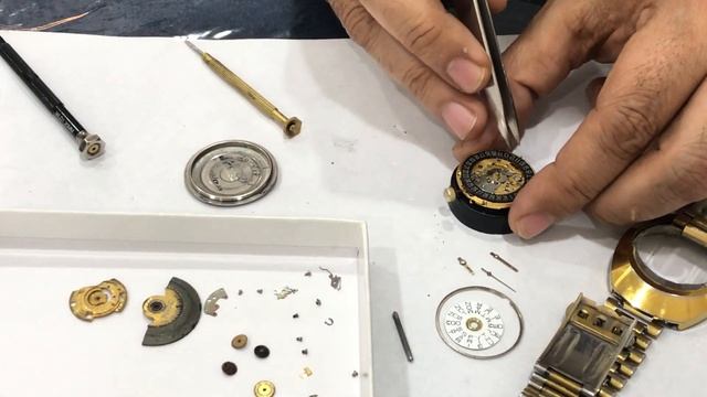 Rado Diastar Automatic Swiss Made Watch Full Service And Key Button Repair And All Gas Kit Change