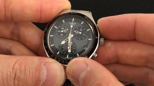 How to Set Watch Chronograph Swatch Irony Watch смотреть онлайн