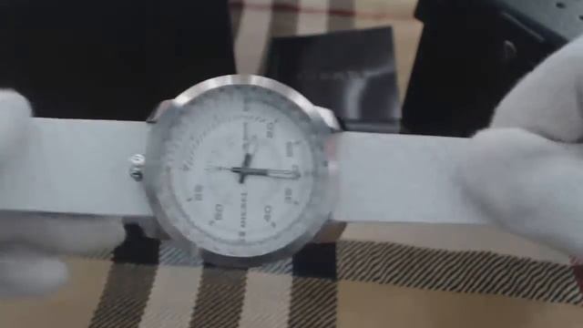 Men's Diesel Rig White Leather Strap Watch DZ1752 смотреть онлайн