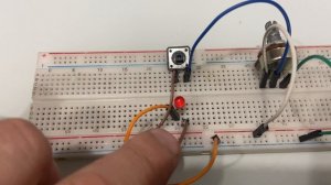 Подключение кнопки к светодиоду