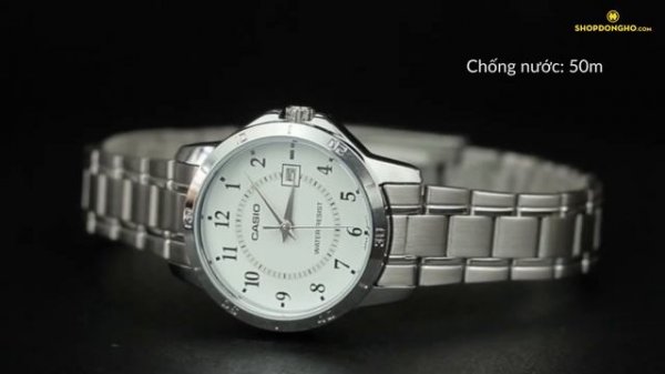 Review Đồng hồ | CASIO LTP-V004D-7BUDF | SHOPDONGHO.com