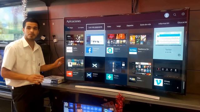 TV Samsung 65" UHD 4K Curvo смотреть онлайн