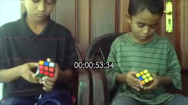 Rubiks Cube solves in 80 sec смотреть онлайн