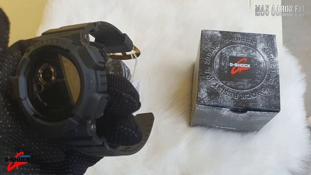 G-SHOCK MUDMAN G-9300GB-1 UNBOXING + REVIEW смотреть онлайн