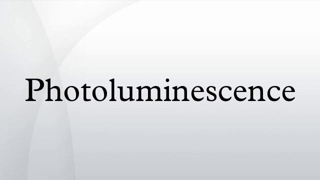 Photoluminescence смотреть онлайн
