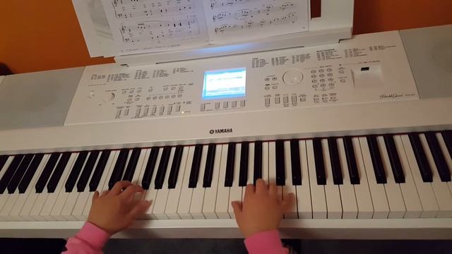 Amazing Grace by John Newton - Piano Adventure Level 3A (6.5 year old) смотреть онлайн