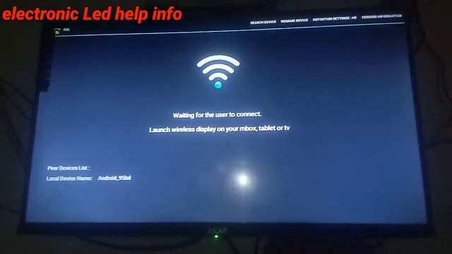 How to Connect Android Phone to Smart TV | ScreenMirroring | Wireless Display... смотреть онлайн
