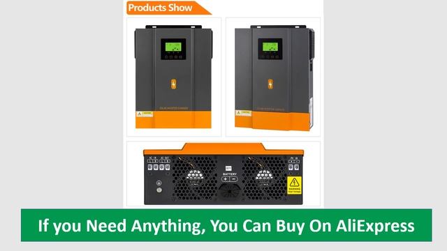 PowMr 3200W Hybrid Solar Inverter