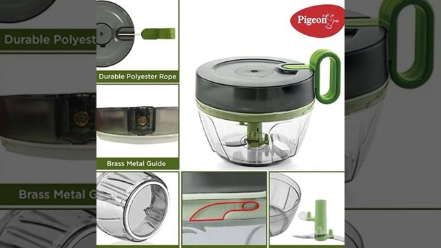 Pigeon Plastic Handy and Compact Chopper Pro with 3 Blades, Multicolour смотреть онлайн