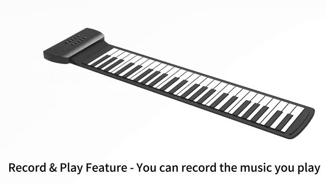 Musical Instruments Piano PM61 61 Key Hand Rolled Piano Roll Up Piano Keyboard With Built-in Speake смотреть онлайн