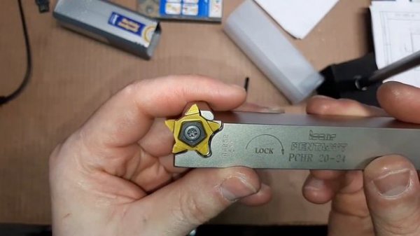 Канавочный/отрезной Iscar pentacut