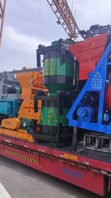 Concrete mixer loading and delivery #concretemixer #panmixer #cementmixer #mixer #concretemachinery смотреть онлайн