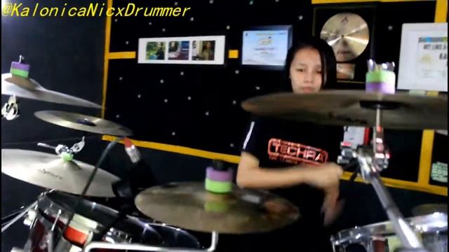 KALONICA NICX Funkin' Fusion Drumming With 5A X CARB Carbon Fiber Techra DrumSticks Made In Italy смотреть онлайн
