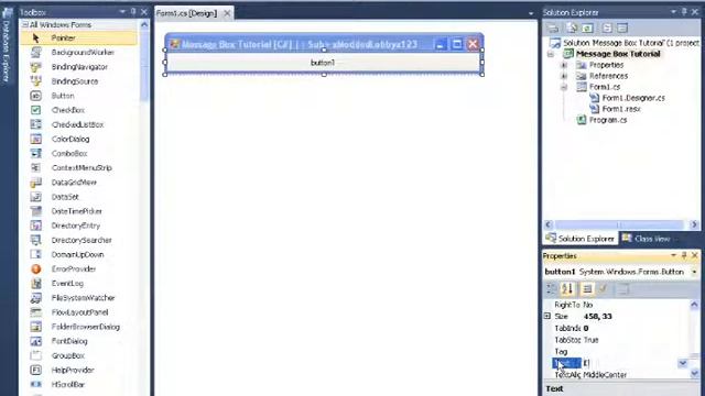 How To Make A Pop Up Message In C# [Tutorial] смотреть онлайн