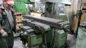 Станок горизонтальный консольно- фрезерный 6М82Г #805 1964 г