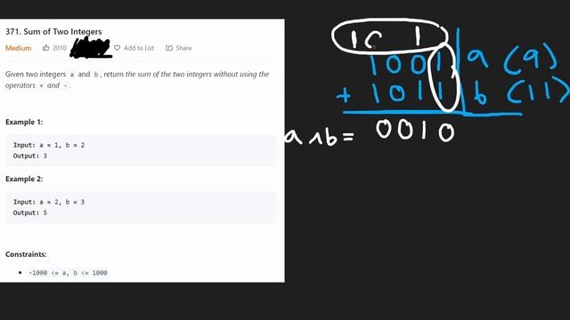 06 - Leetcode 371: Sum of Two Integers (RU) смотреть онлайн