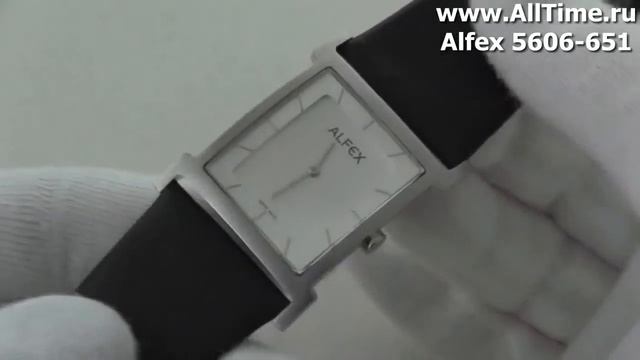 Мужские наручные швейцарские часы Alfex 5606-651 смотреть онлайн